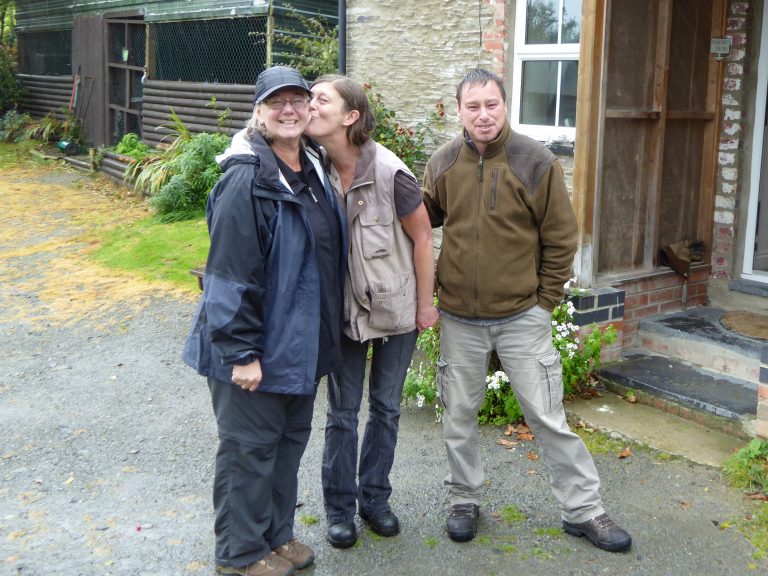 Mary, Luce, Barry - Falconry Experience, Machynlleth